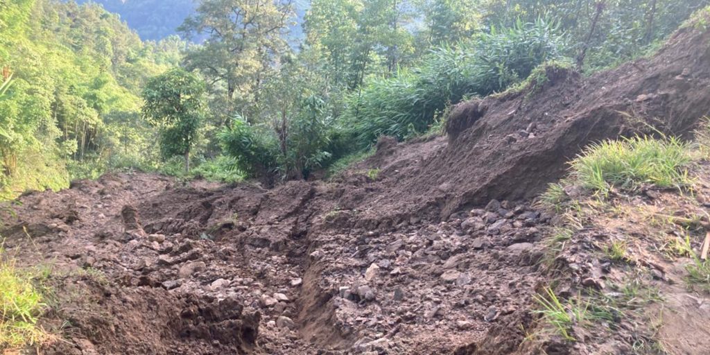 Es regnet unaufhörlich